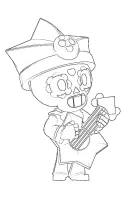 Brawl Stars kleurplaat 49